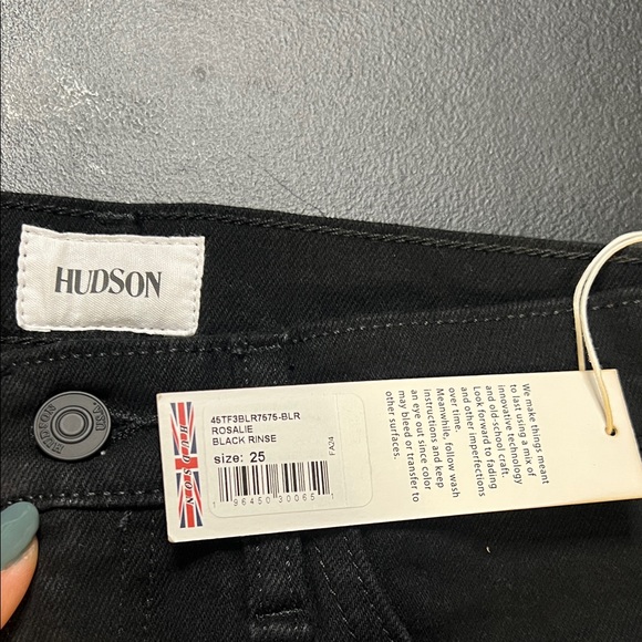 Hudson Jeans women’s Black Denim 25x27 - Picture 1 of 3